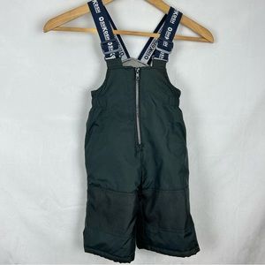 OshKosh Black Snow Pants Sz 12m